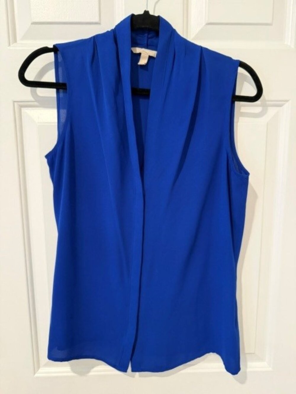 Royal Blue Sleeveless Banana Republic Top - Size 6